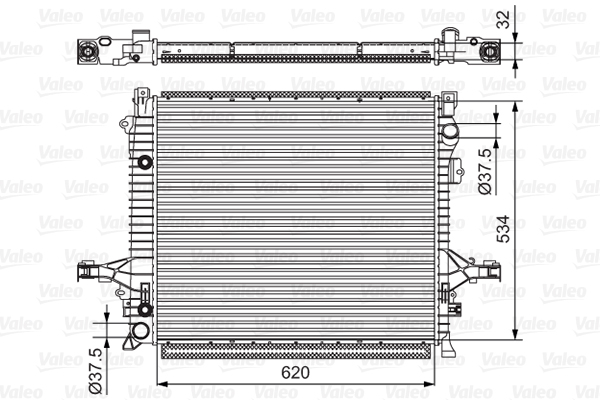 Valeo Radiateur 701539