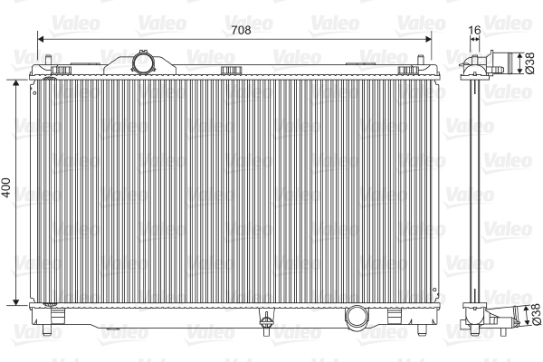 Valeo Radiateur 701564