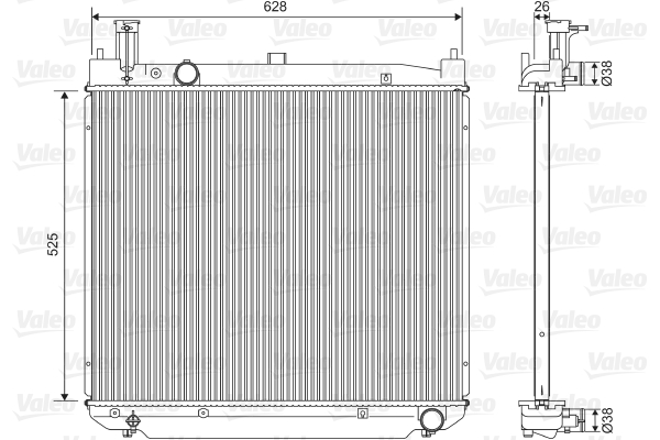 Valeo Radiateur 701591