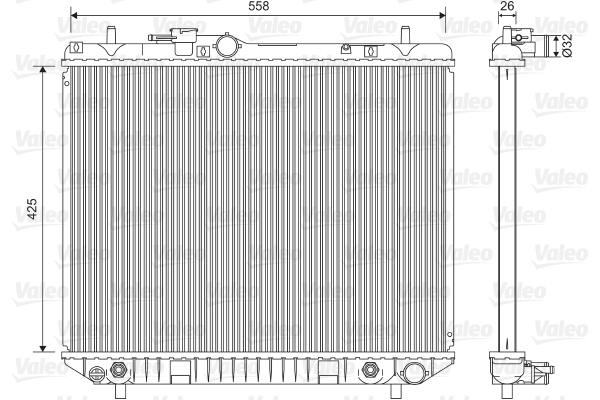 Valeo Radiateur 701593