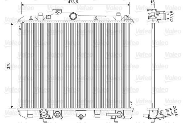 Valeo Radiateur 701604