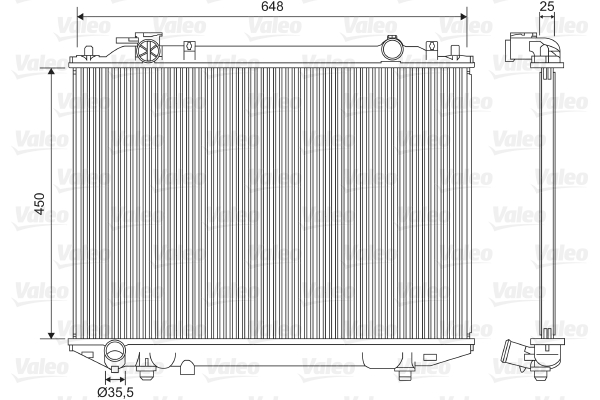 Valeo Radiateur 701615