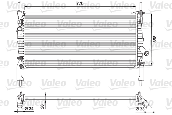 Valeo Radiateur 701731