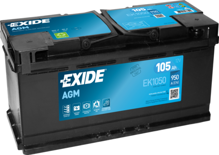 Exide Accu EK1050