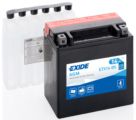 Exide Accu ETX16-BS