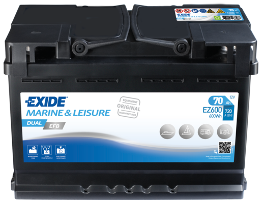 Exide Accu EZ600