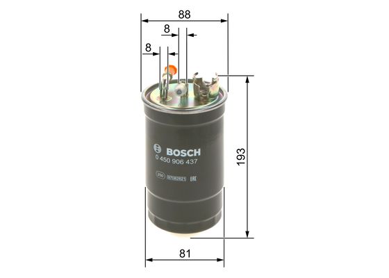 Bosch Brandstoffilter 0 450 906 437