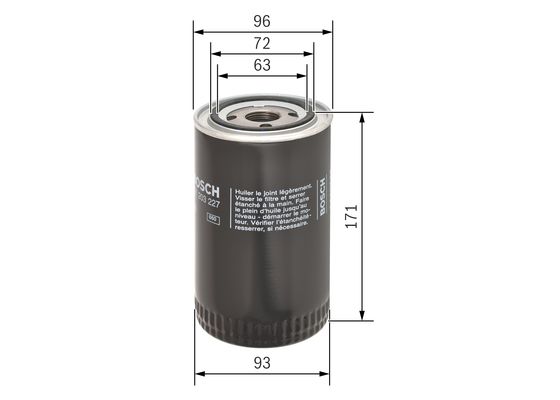 Bosch Oliefilter 0 451 203 227