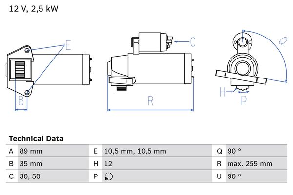 Bosch Starter 0 986 025 200