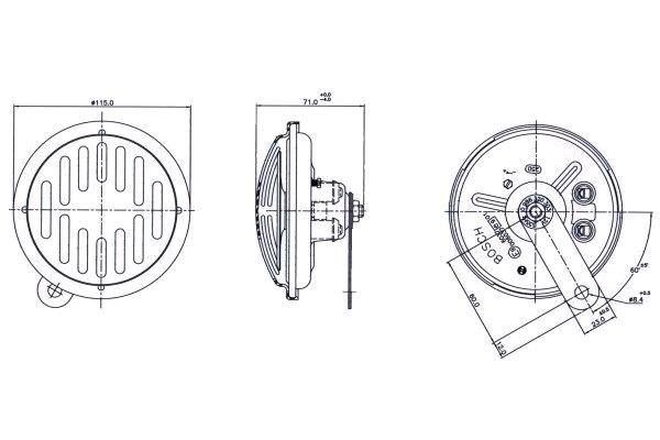 Bosch Claxon 0 986 320 303