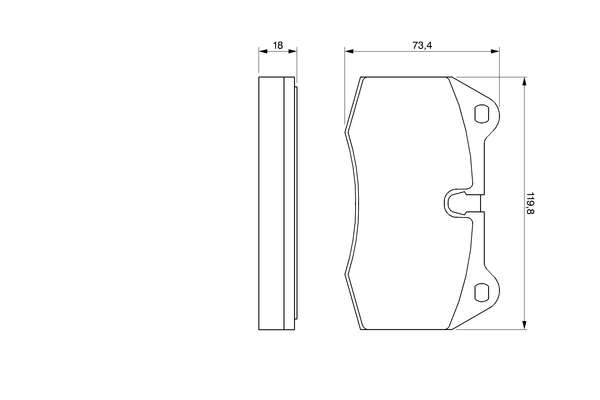Bosch Remblokset 0 986 424 209