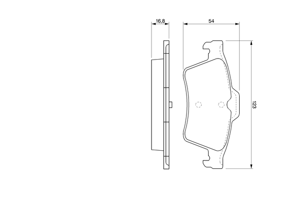 Bosch Remblokset 0 986 424 617