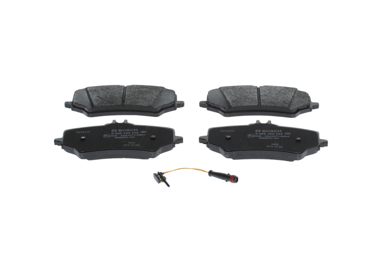 Bosch Remblokkenset, schijfrem 0 986 460 255