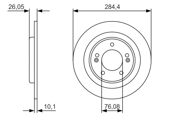 Bosch Remschijven 0 986 479 A15