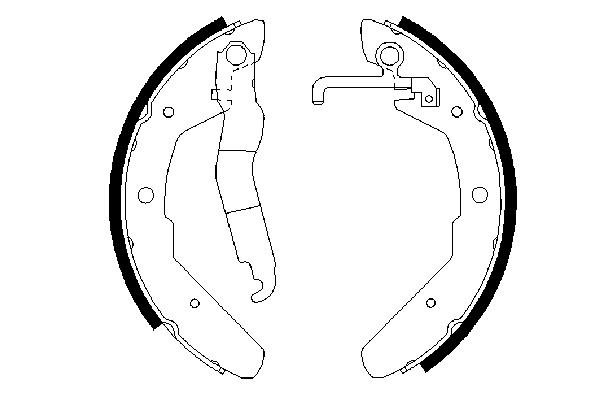 Bosch Remschoen set 0 986 487 279