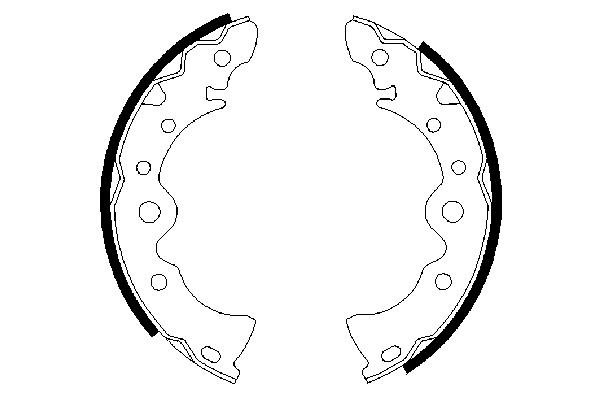 Bosch Remschoen set 0 986 487 398