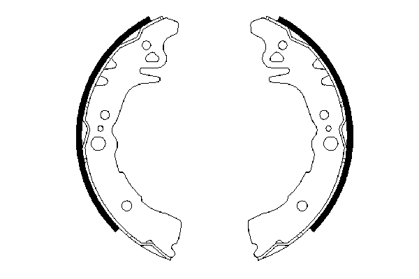 Bosch Remschoen set 0 986 487 689