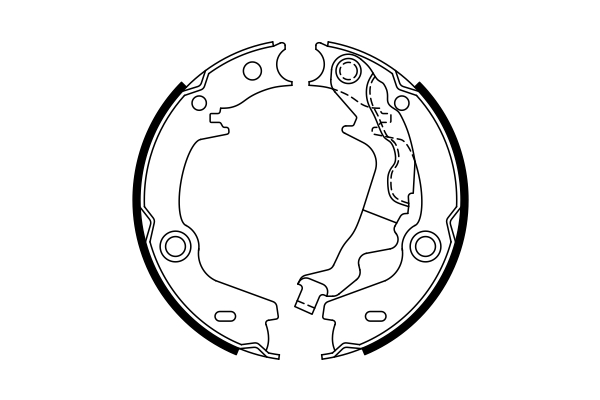 Bosch Remschoen set 0 986 487 761