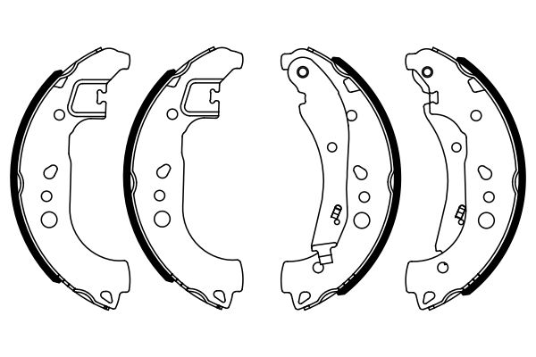 Bosch Remschoen set 0 986 487 959