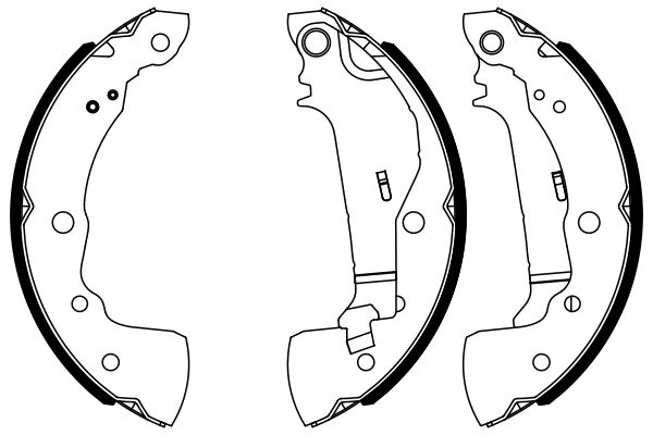 Bosch Remschoen set 0 986 487 963