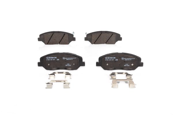 Bosch Remblokkenset, schijfrem 0 986 494 631