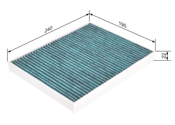 Bosch Interieurfilter 0 986 628 507