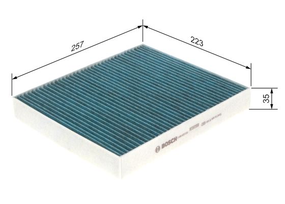 Bosch Interieurfilter 0 986 628 539