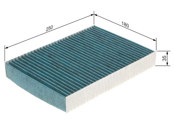 Bosch Interieurfilter 0 986 628 546