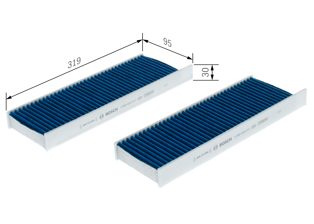 Bosch Interieurfilter 0 986 628 610