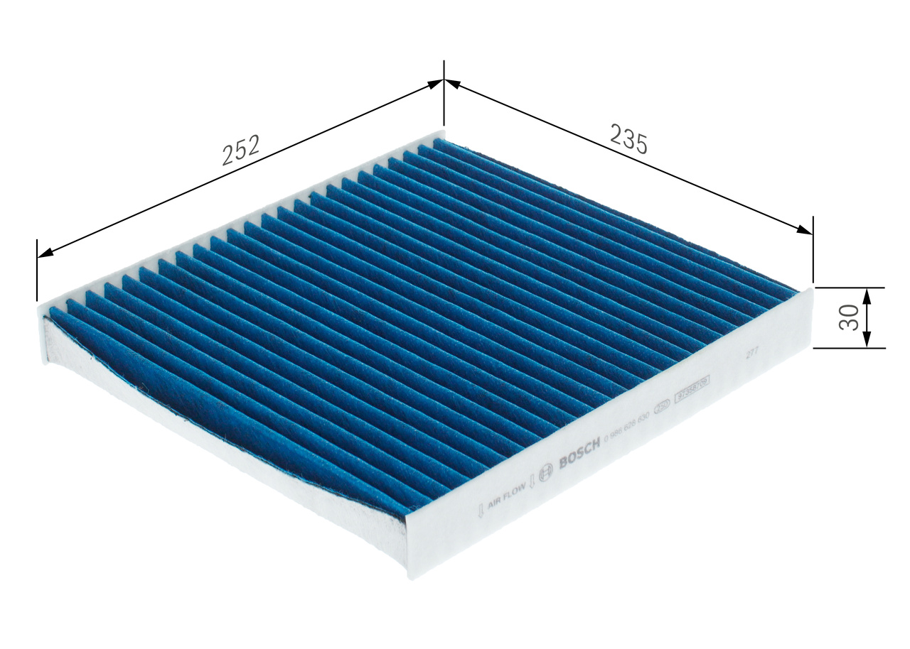 Bosch Interieurfilter 0 986 628 630