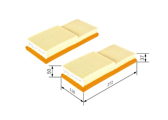 Bosch Luchtfilter 1 457 433 049