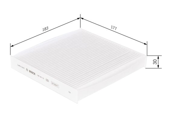 Bosch Interieurfilter 1 987 432 115