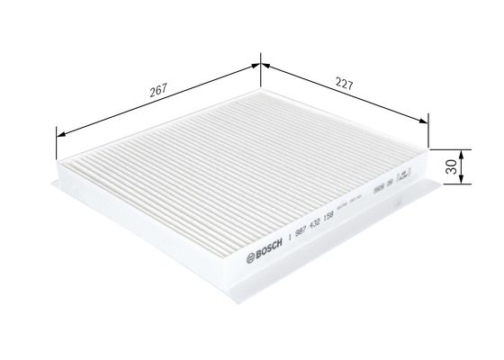 Bosch Interieurfilter 1 987 432 158