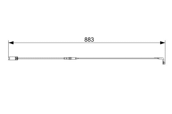 Bosch Slijtage indicator 1 987 473 005