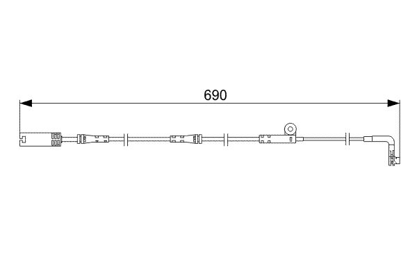 Bosch Slijtage indicator 1 987 473 046