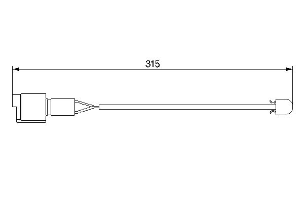 Bosch Slijtage indicator 1 987 474 951