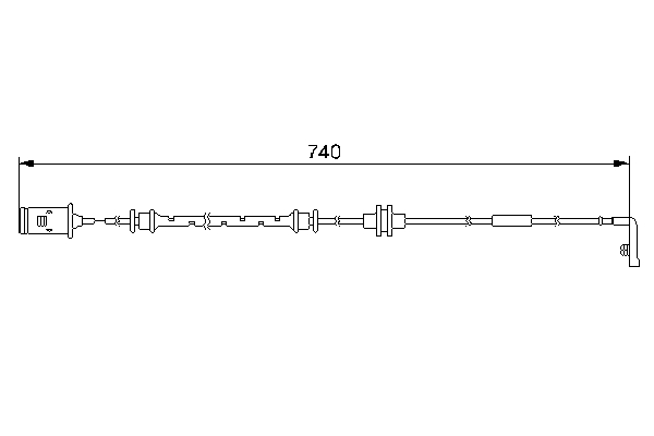 Bosch Slijtage indicator 1 987 474 973
