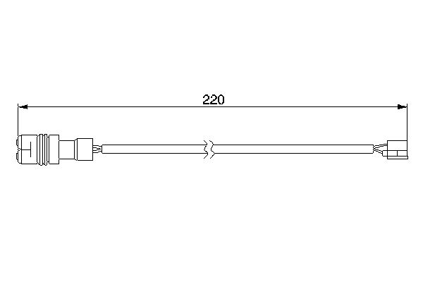 Bosch Slijtage indicator 1 987 474 981