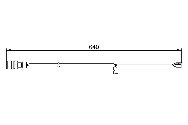 Bosch Slijtage indicator 1 987 474 982