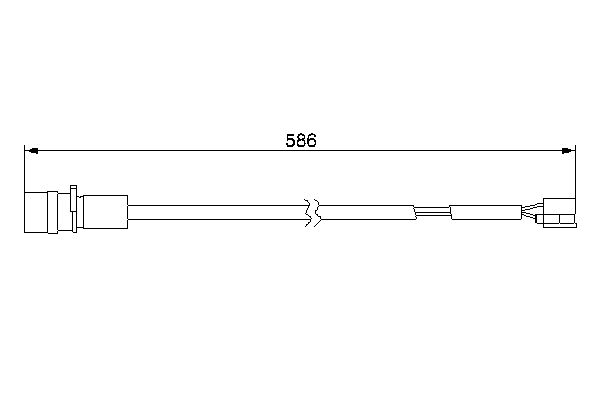 Bosch Slijtage indicator 1 987 474 985