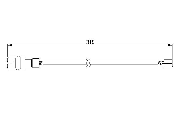 Bosch Slijtage indicator 1 987 474 988