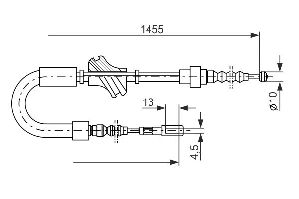 Bosch Handremkabel 1 987 477 062