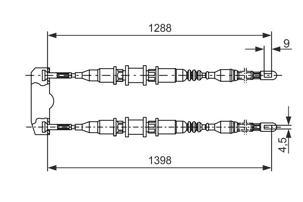 Bosch Handremkabel 1 987 477 258