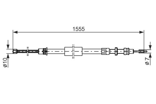 Bosch Handremkabel 1 987 477 452