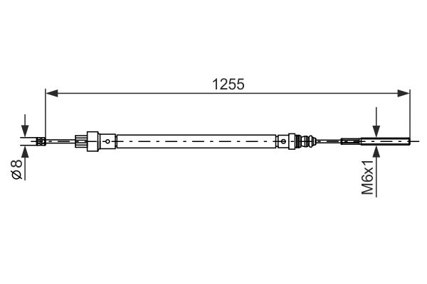 Bosch Handremkabel 1 987 477 525