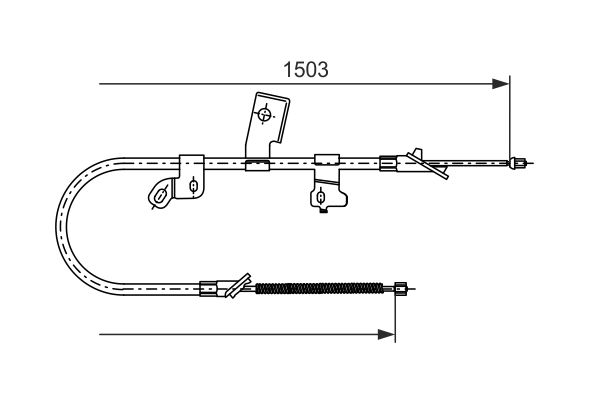 Bosch Handremkabel 1 987 477 543