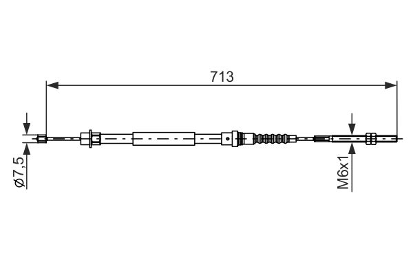 Bosch Handremkabel 1 987 477 594