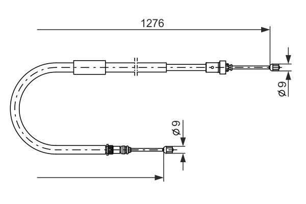 Bosch Handremkabel 1 987 477 938