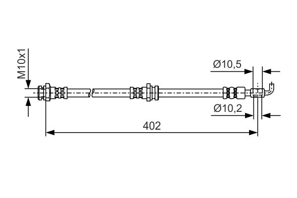 Bosch Remslang 1 987 481 A46