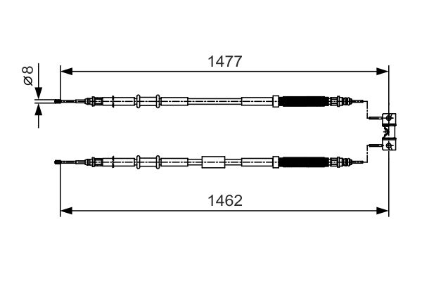 Bosch Handremkabel 1 987 482 037